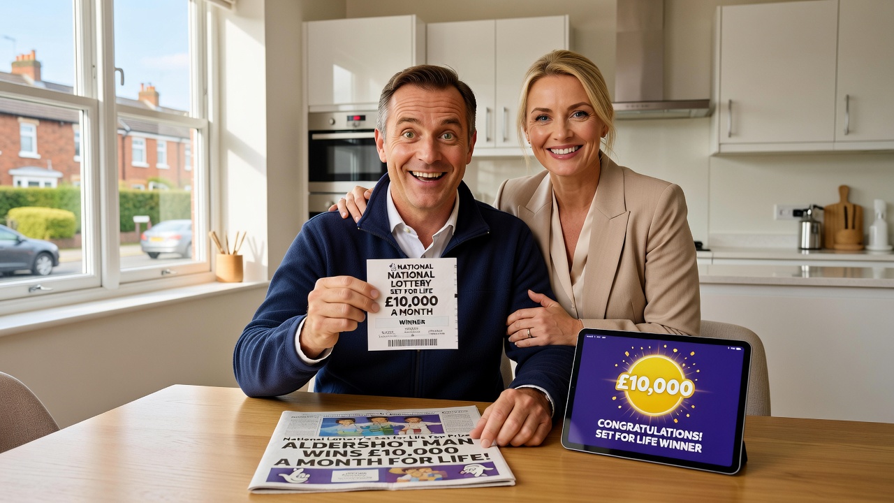 National Lottery Set for Life draw details and winner advisor interaction